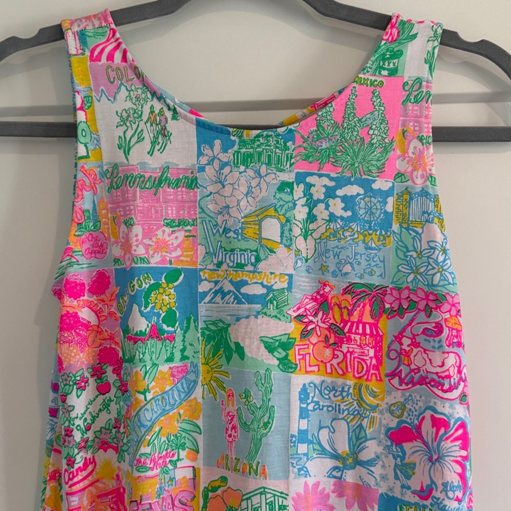 Lilly Pulitzer, Kristen Flounce Dress - Picture 2 of 6